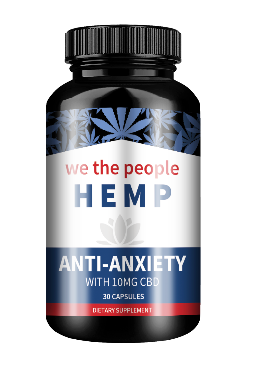 Buy WTP 30 Count 10MG CBD Anxiety Pills In Online Store - CBD We The ...